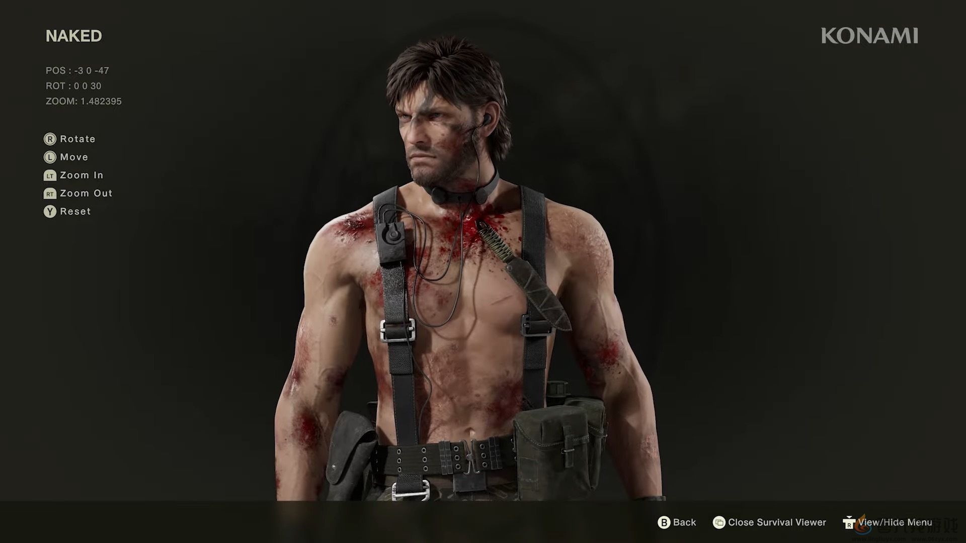 《合金装备3：重制版》和原版有两大区别：画面、操作(图5)