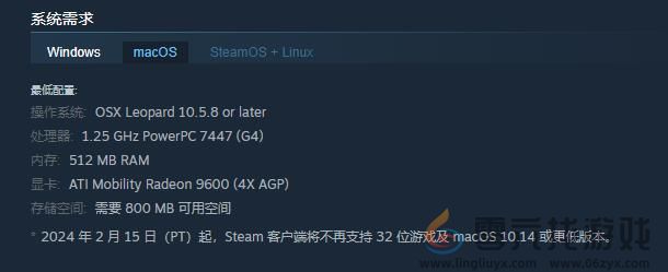 CrocApoca和鳄鱼少女共度世界末日配置要求介绍(图2) CrocApoca和鳄鱼少女共度世界末日配置要求介绍(图2)