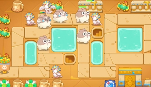 保卫萝卜4法老归来第59关通关攻略(图1)