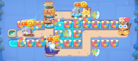 保卫萝卜4万圣奇妙夜第2关通关攻略(图7) 保卫萝卜4万圣奇妙夜第2关通关攻略(图7)