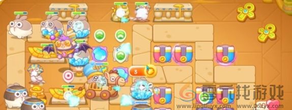 保卫萝卜4法老归来第97关通关攻略(图5) 保卫萝卜4法老归来第97关通关攻略(图5)