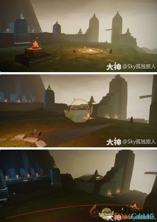 光遇12.20大蜡烛季节蜡烛位置图(图17) 光遇12.20大蜡烛季节蜡烛位置图(图17)