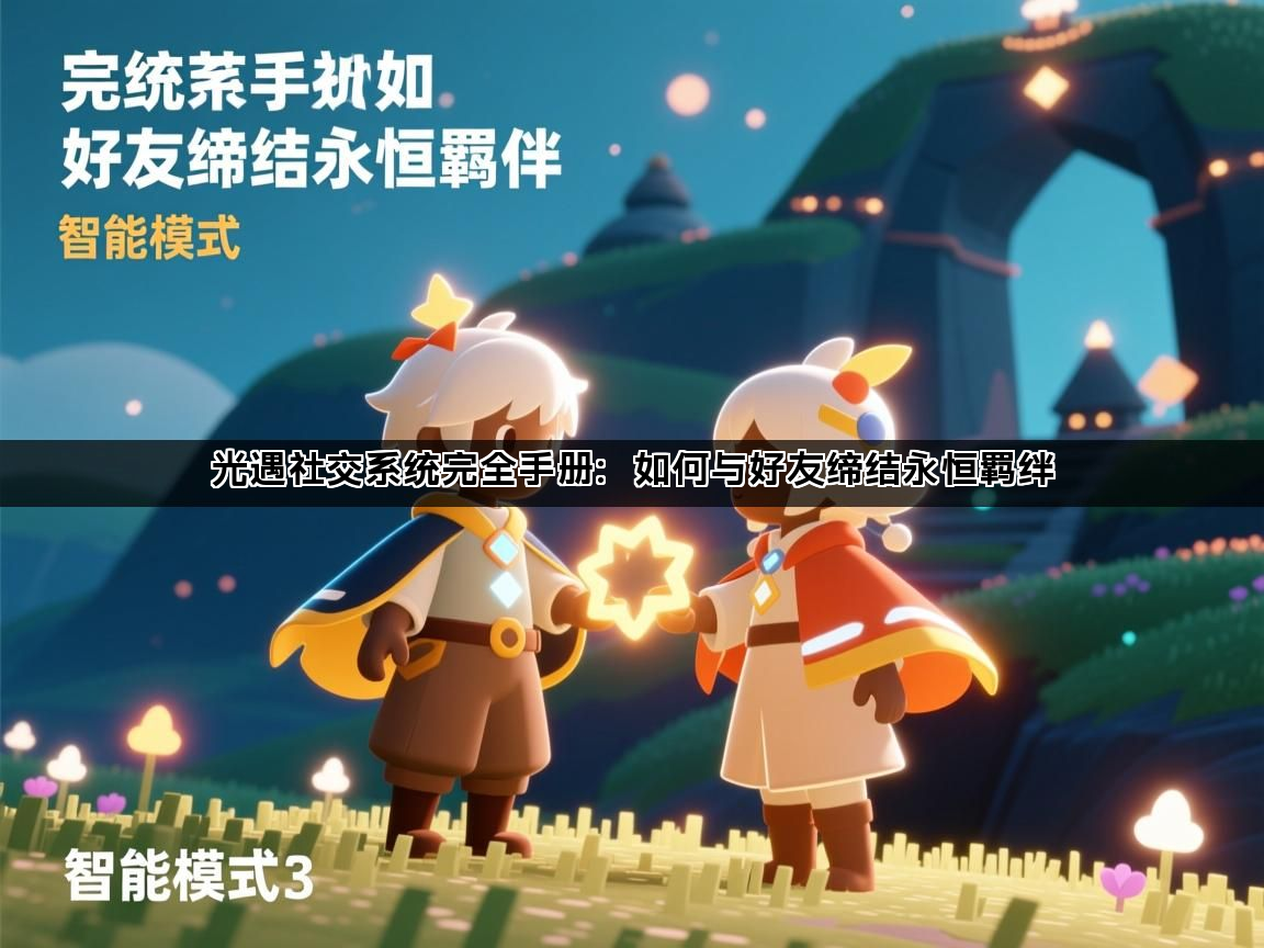光遇社交系统完全手册：如何与好友缔结永恒羁绊(图1)