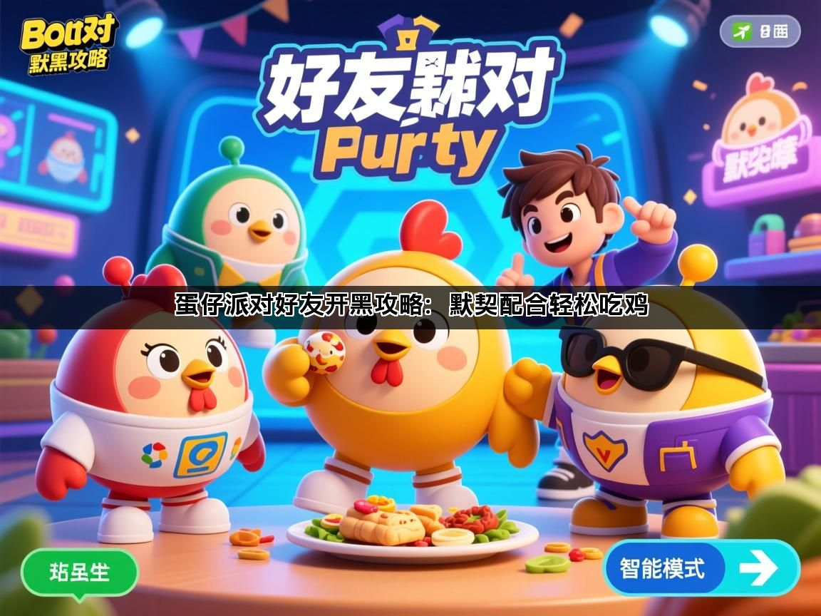 蛋仔派对好友开黑攻略：默契配合轻松吃鸡(图1)