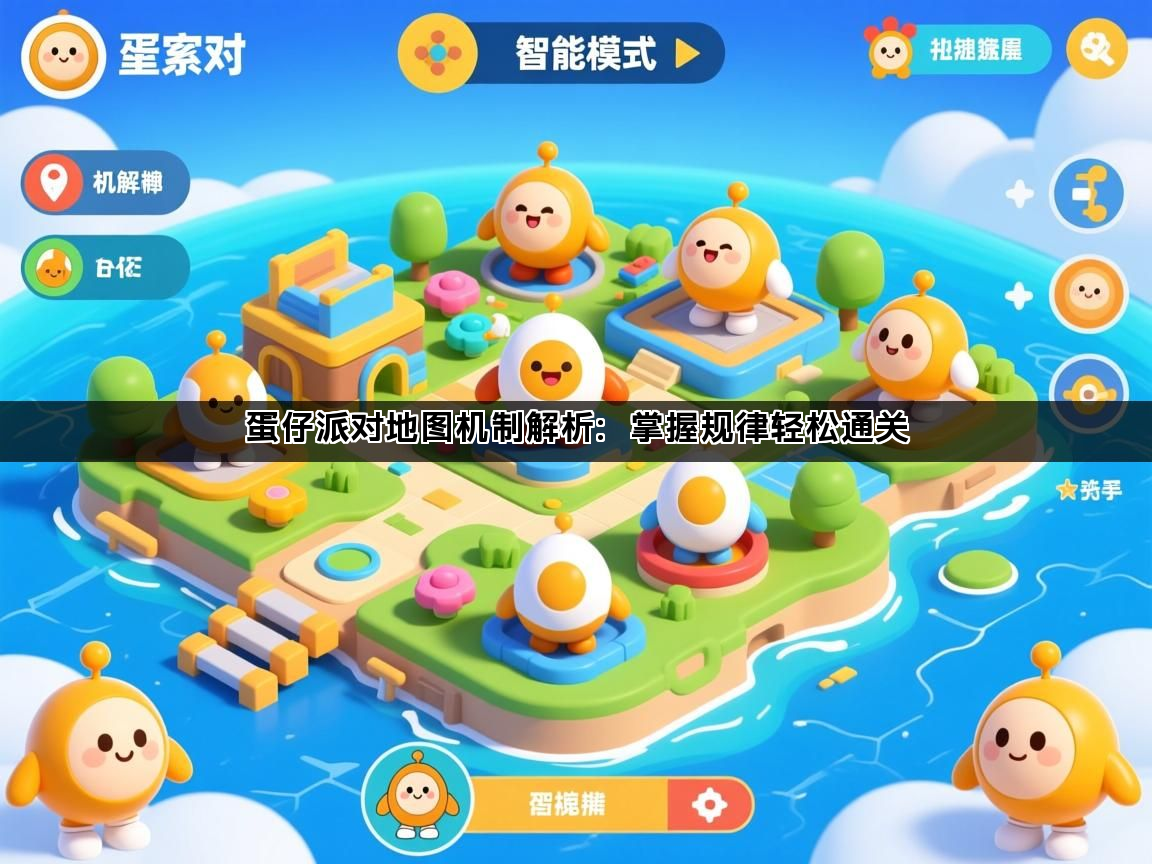 蛋仔派对地图机制解析：掌握规律轻松通关(图1)