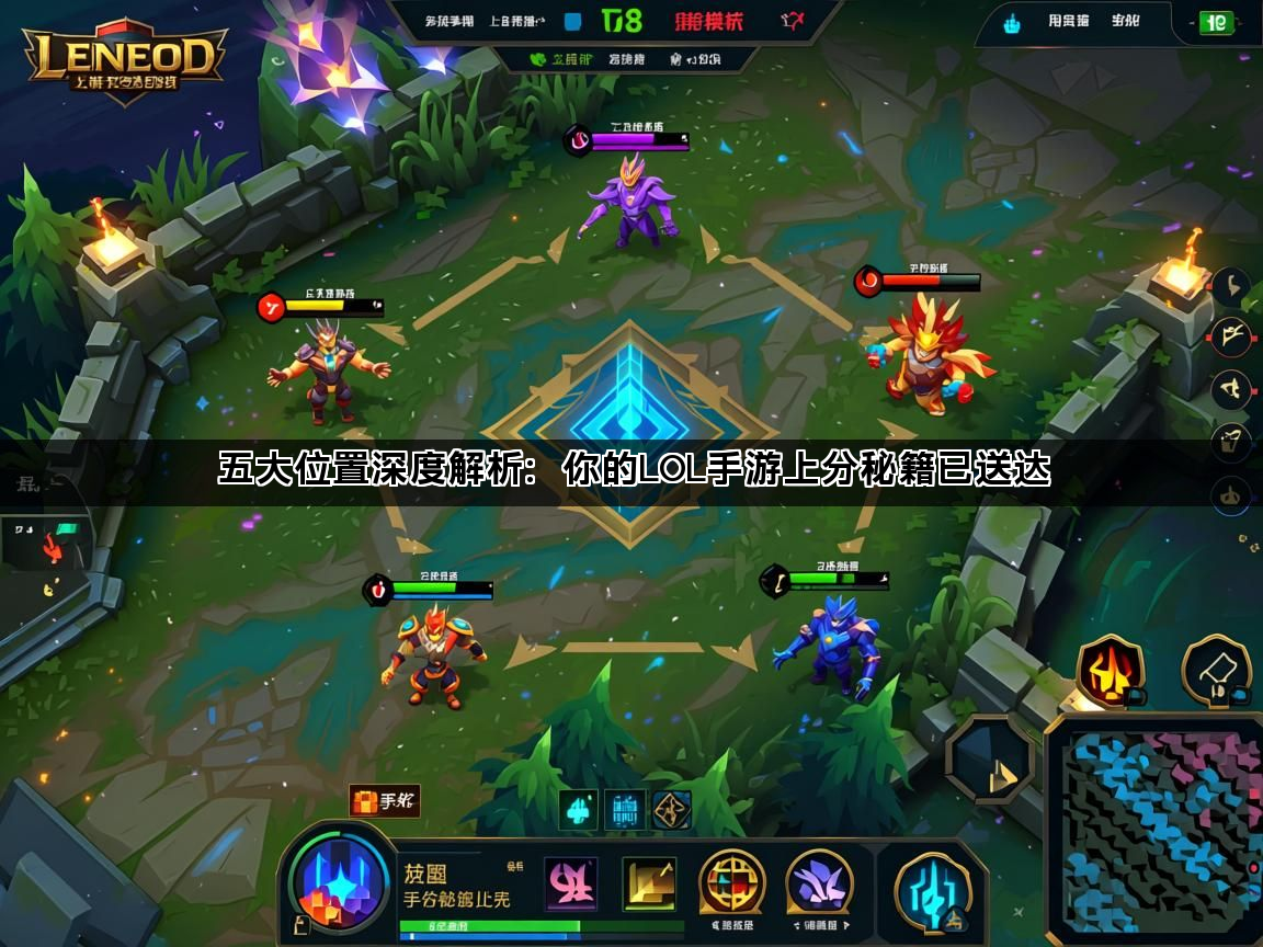 五大位置深度解析：你的LOL手游上分秘籍已送达(图1)