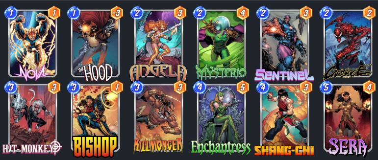 漫威终极逆转塞拉卡组构筑(图4) 漫威终极逆转塞拉卡组构筑(图4)