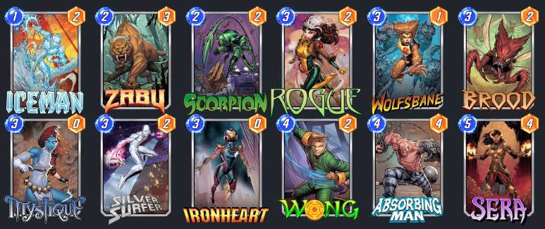 漫威终极逆转银河冲浪者卡组构筑(图5) 漫威终极逆转银河冲浪者卡组构筑(图5)